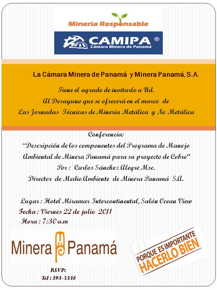 Invitación Jornadas Tecnicas MPSA